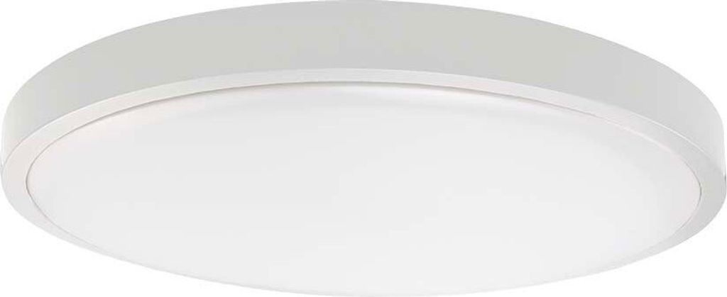 LED Deckenleuchte, weiß, rund, 3000K, IP44, D 25 cm Produktbild 