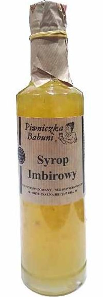 INGWERSIRUP 500 ml PIWNICZKA BABUNI