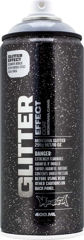 Montana Cans 53.6107 Glitter-Spray Silver 400 ml Produktbild 