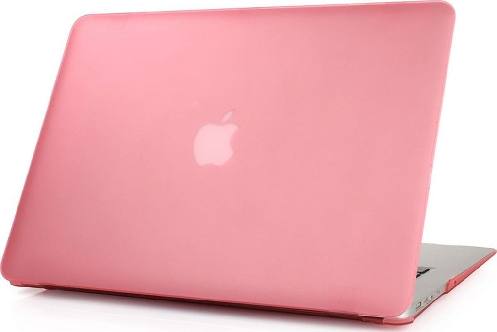 Mobigear Matte MacBook Air 13 Zoll (2010-2019) Hardcase Hülle MacBook Case - Pink - Model A1369 / A1466