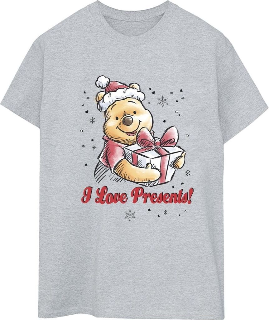 Disney - "Presents" T-Shirt für Damen BI47451 (XL) (Grau)