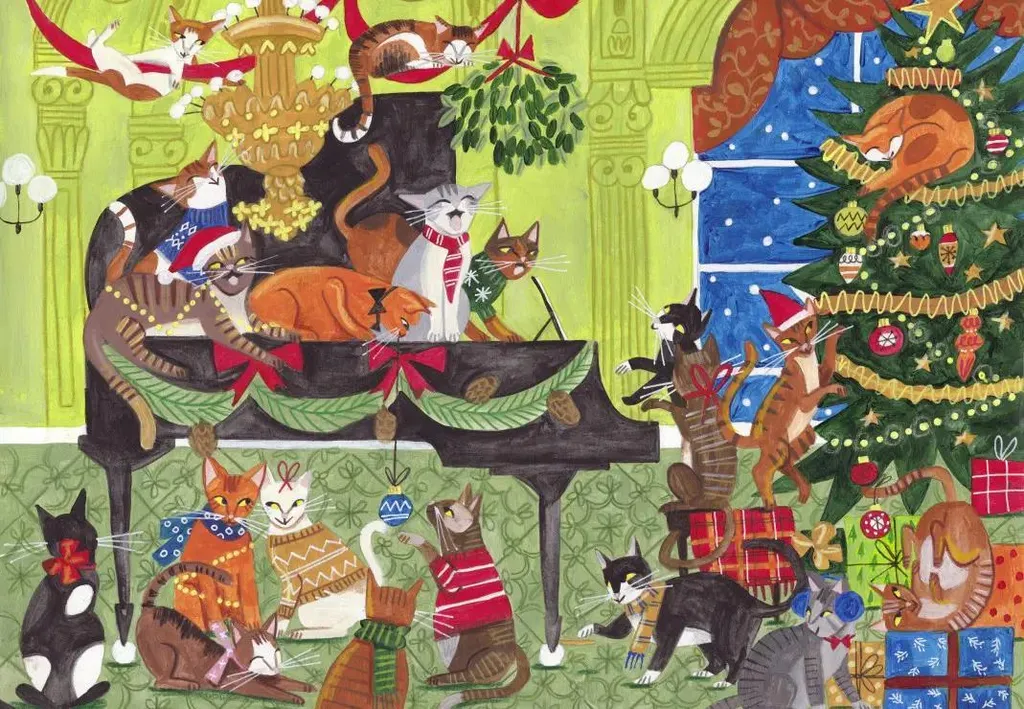 Puzzle anti-stress 1000 pièces chats pour déconnexion totale
