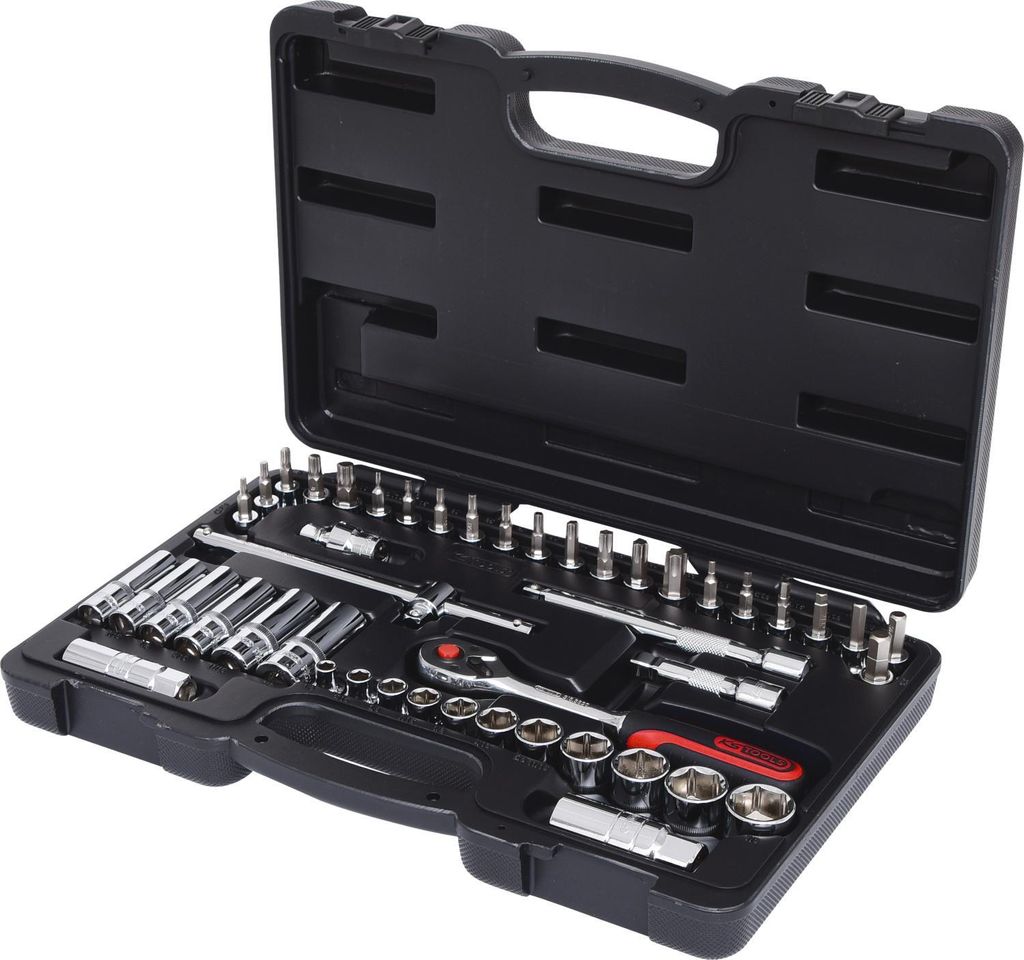 KS Tools 3/8 CHROMEplus Steckschlüssel-Satz, 46-tlg