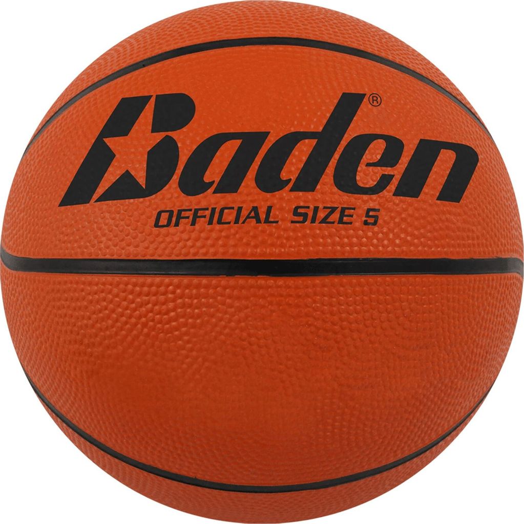 Baden Rubber Basic (Size 5) Basketball Kinder - Orange  | Produktbild 