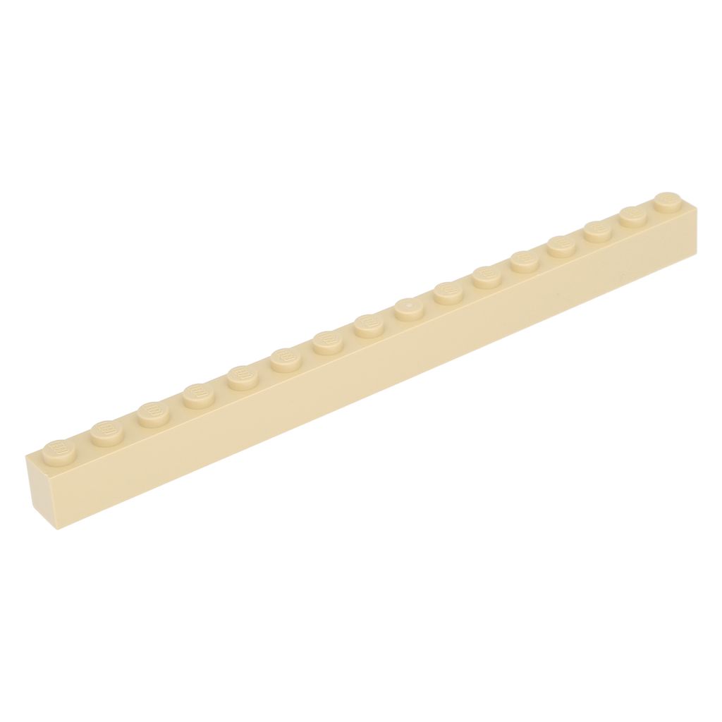 Lego 1 Stück 2465 Stein Brick 1x16 Part Basic Steine 1 Beige