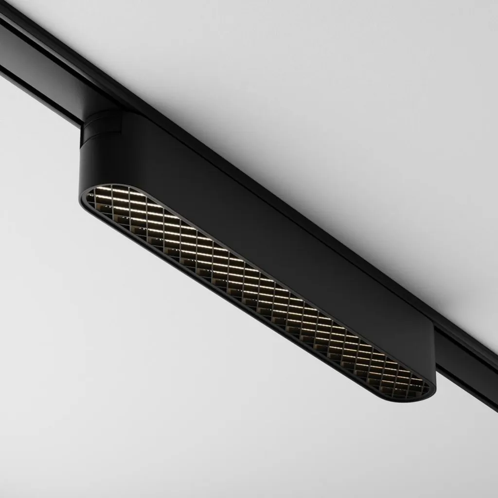 Éclairage rail magnétique bureau et salon Maytoni Radity 12W 4000K noir