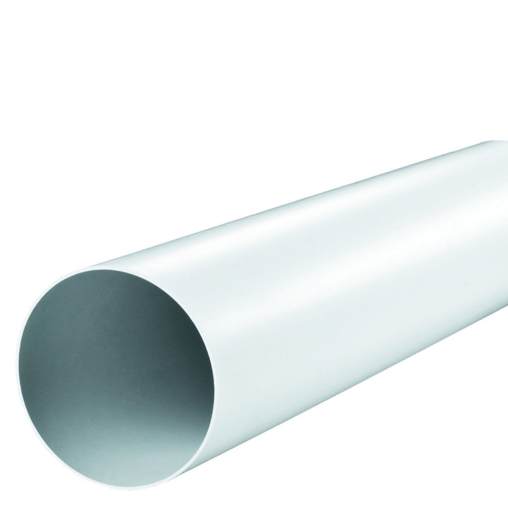 Condotto rotondo 100 mm 1 m PVC VENTI 1100-4 Immagine del prodotto 