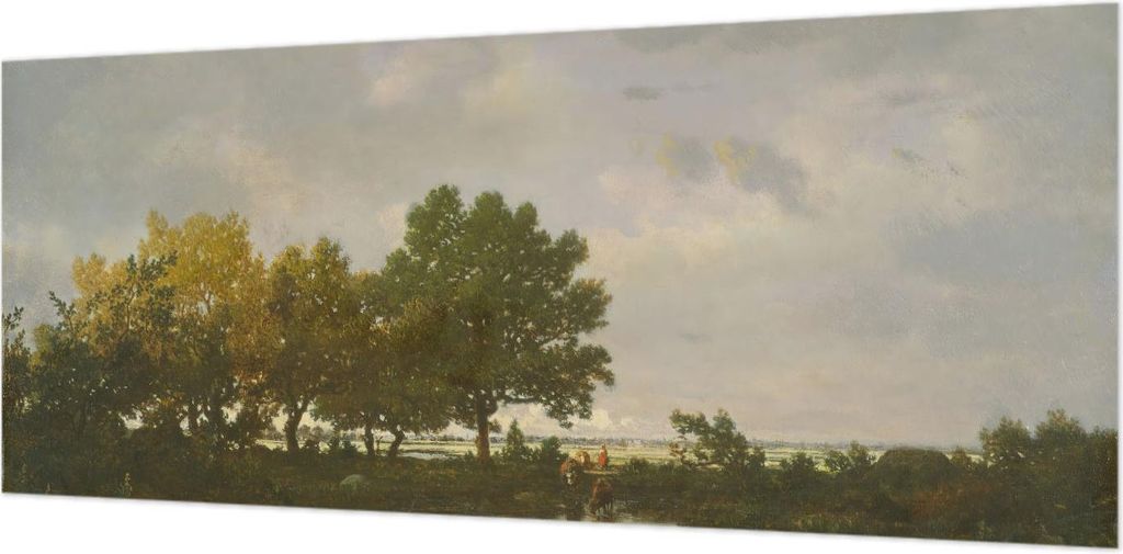 Wandtapete - Dekorative Tapete für Wohnzimmer- Tapetenfolie für Wanddekoration - 208x146 cm - Waldlandschaft