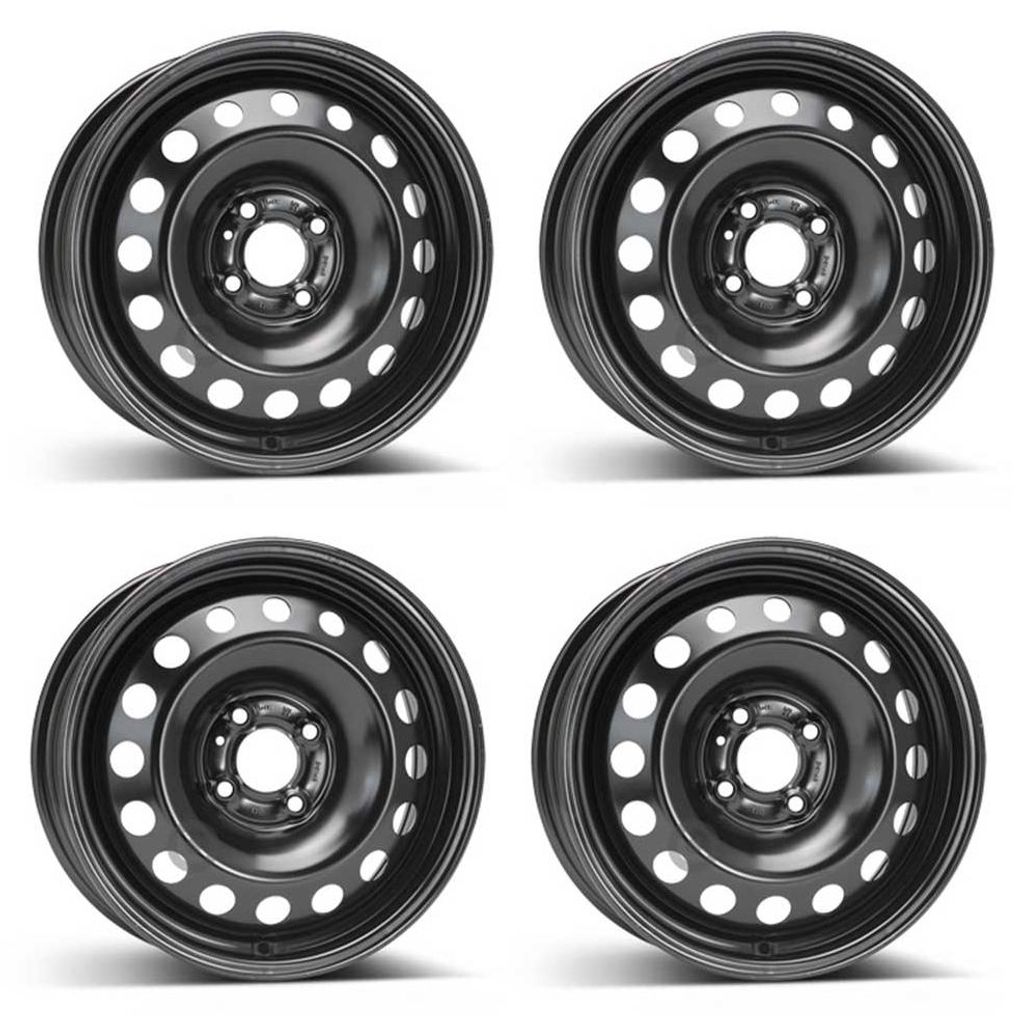 4 Stahlfelgen Alcar 7715 6.0Jx15 ET43 4x100 für Renault Clio