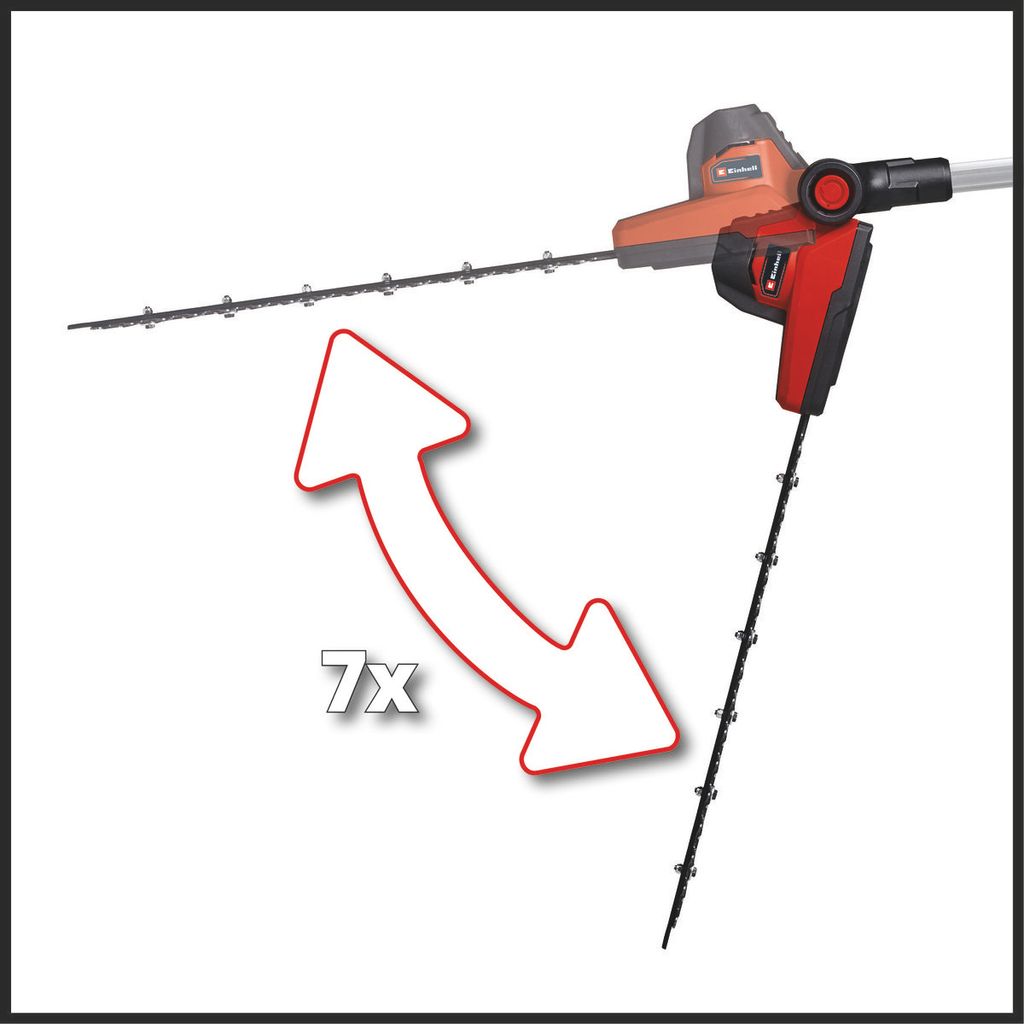 Einhell Power X-Change Akku-Stab-Heckenschere GC-HH 18/45 Produktbild 5