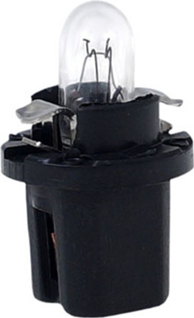 Kunststoffsockel-Birne Anzeigenlampe 2 Stück BAX B8,5d 12V Produktbild 