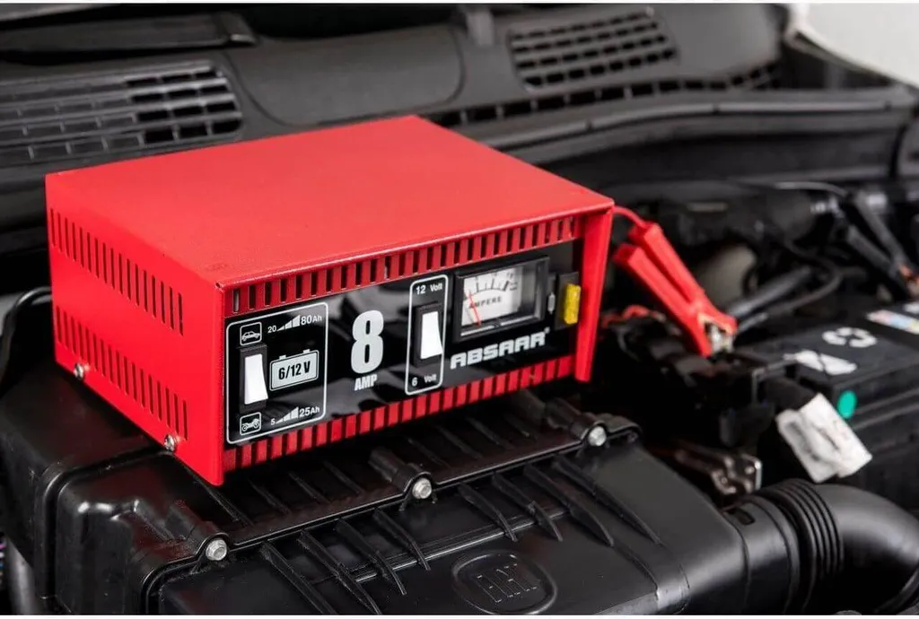 Caricabatterie Batteria Auto 8A Absaar | 6V-12V Rapido e Sicuro - 2