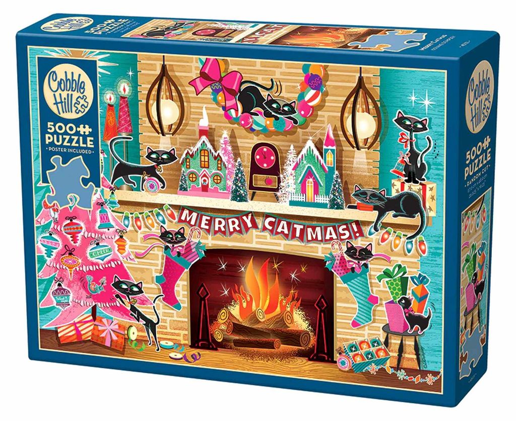 Puzzle 500 Teile „Frohe Weihnachten“ 113762