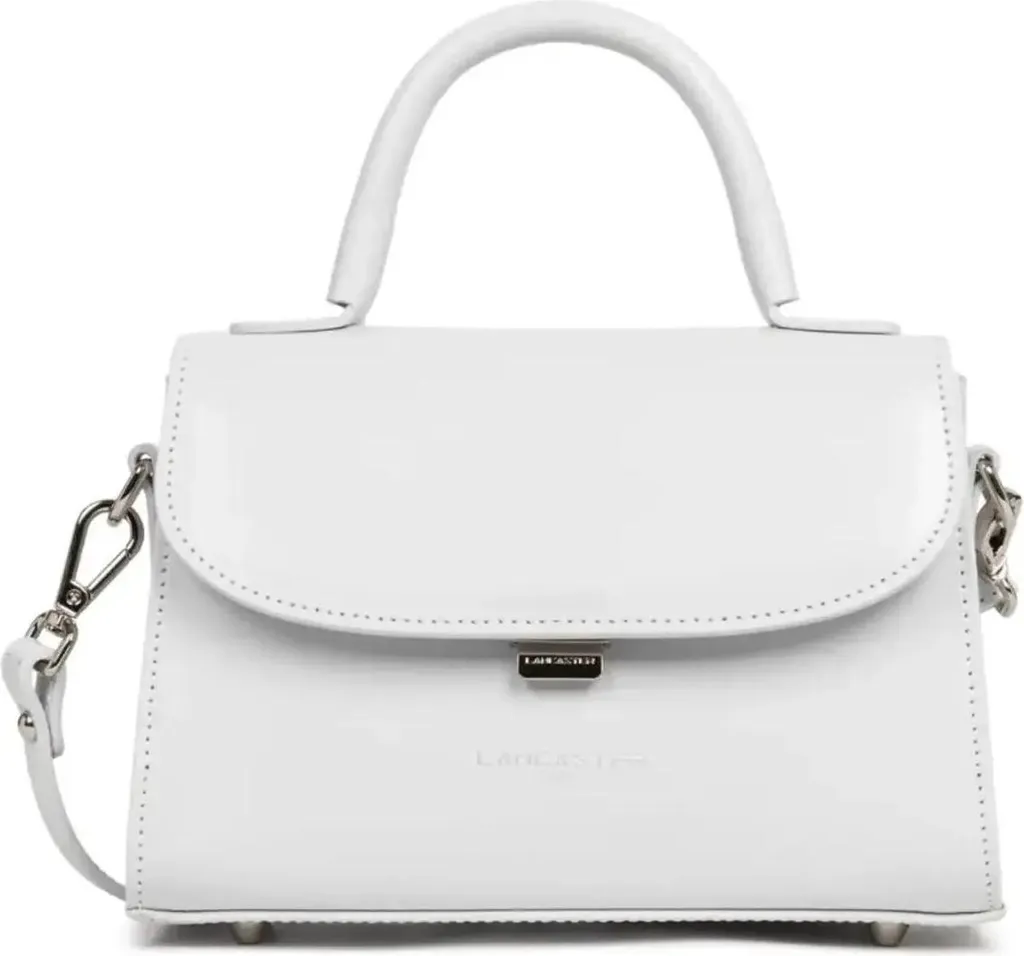 Sac à main Lancaster Suave Even S gris clair : l'allié léger et chic
