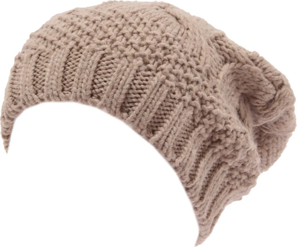 Cappello Donna 8276W Beige - Il Caldo Abbraccio del Misto Lana e Mohair