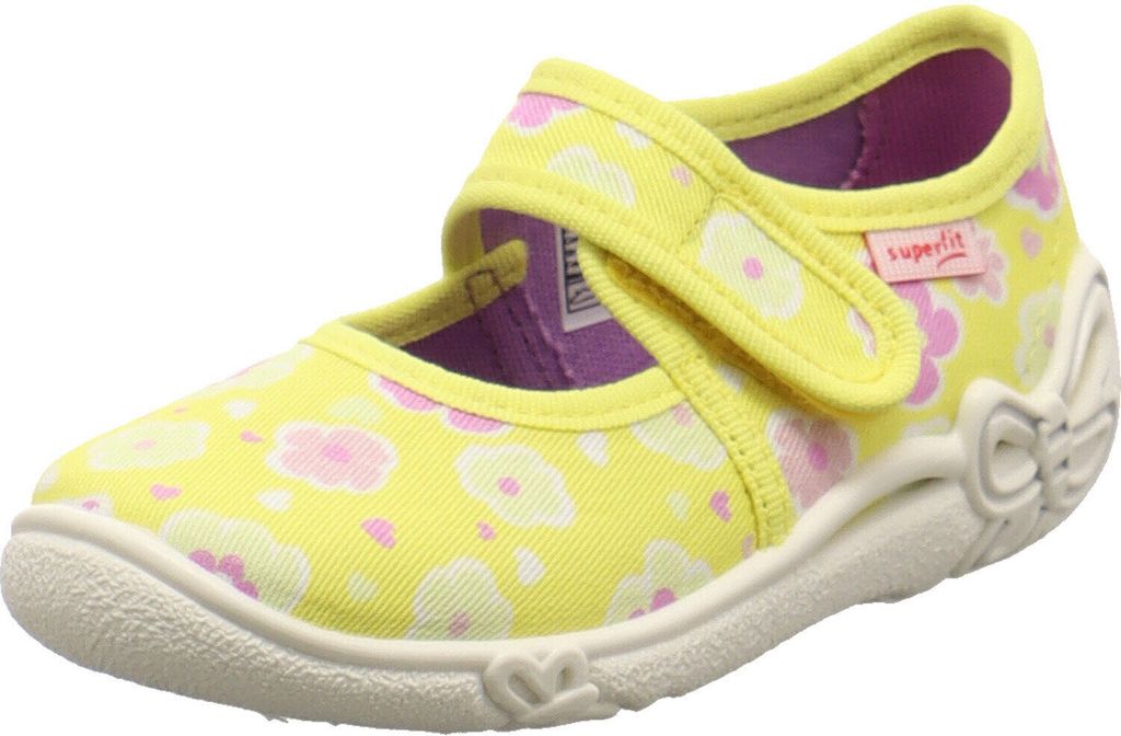 Superfit Mädchen Hausschuh Ballerina BELINDA gelb EUR 25