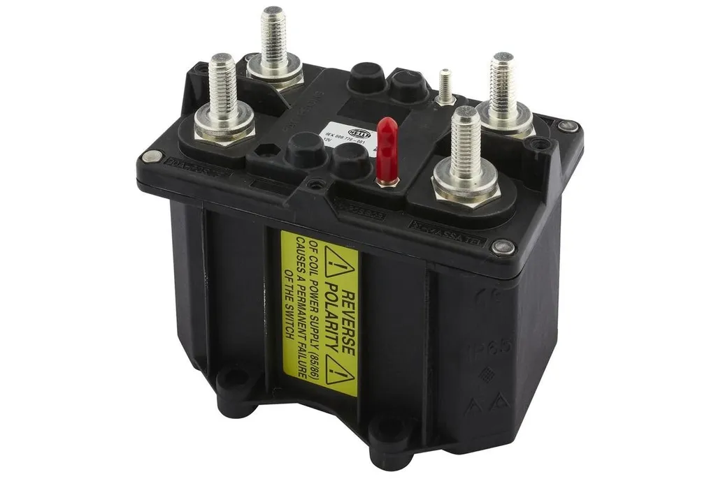 Interrupteur principal batterie HELLA pour hivernage camion SCANIA 24V