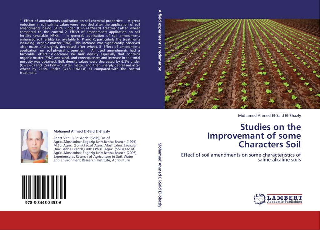 Studies on the Improvemant of some Characters Soil