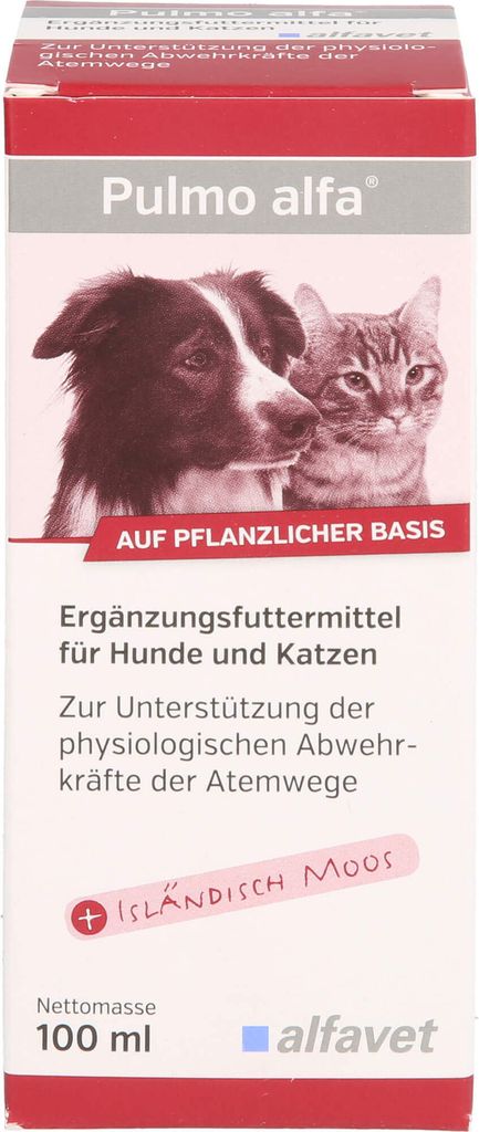 Alfavet Pulmo alfa 100 ml | Abwehrkräfte der Atemwege | Produktbild 