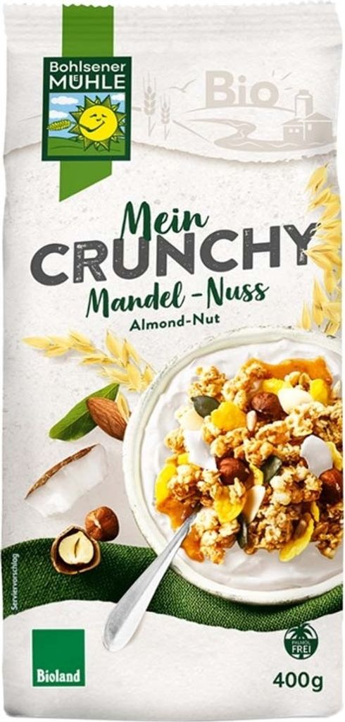 I miei croccanti - Mandorle e nocciole 400g Immagine del prodotto 