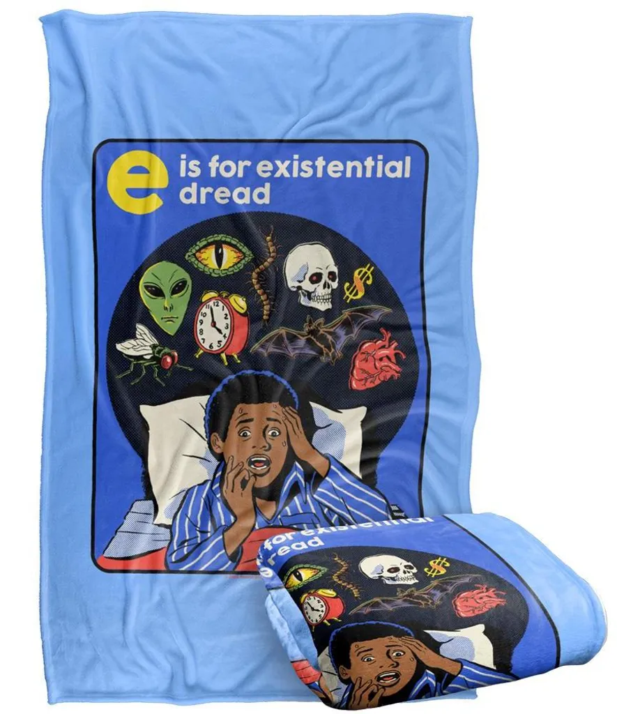 Couverture Steven Rhodes Existential Dread TV34403 Multicolore 147x91cm