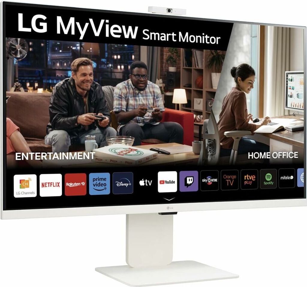 LG UltraGear 32SR85U-W 32" FHD 4K 60Hz Monitor Wei