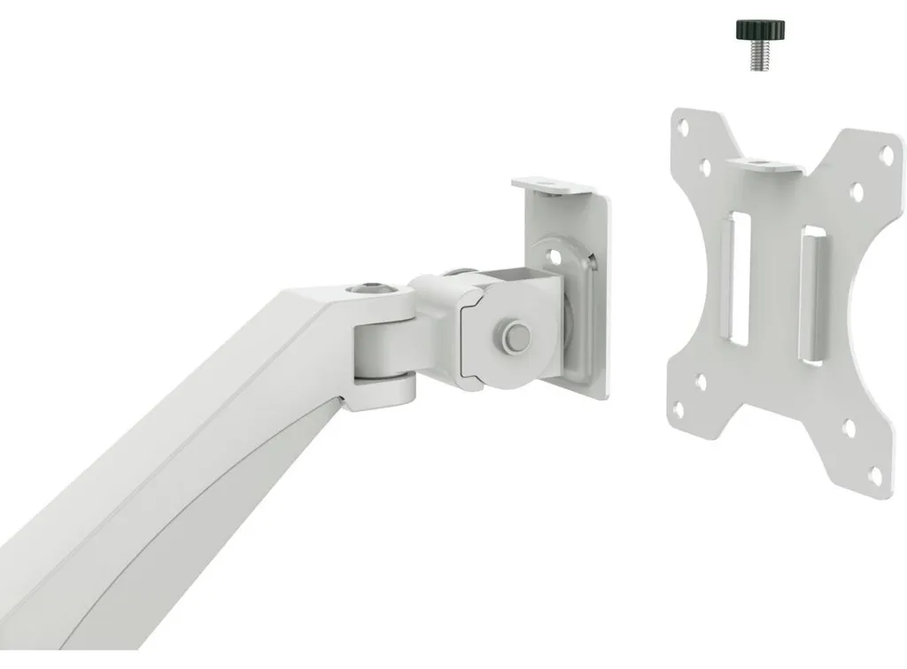 Support écran et portable LEITZ Ergo gris avec pince de table robuste - 9