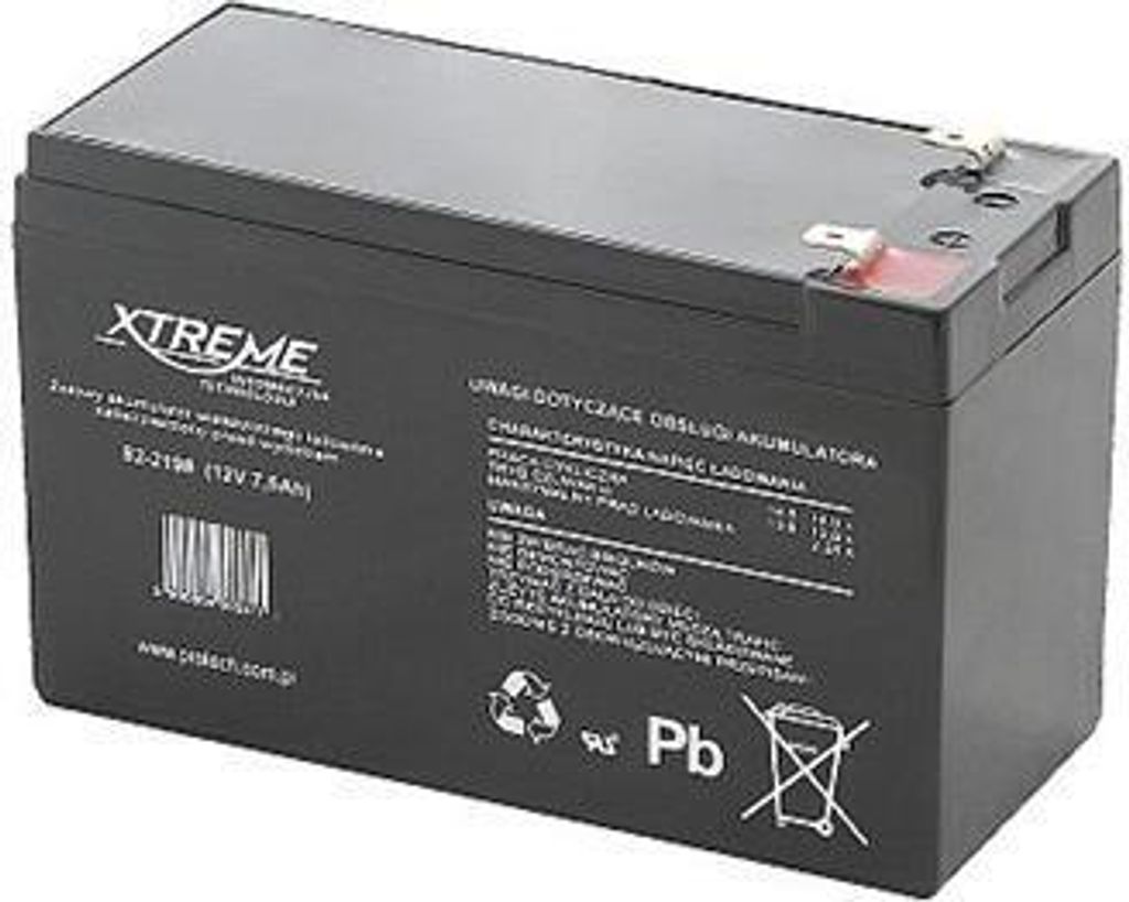 Xtreme  Gelakku AGM Gelakkumulator Wartungsfrei Akku12V Produktbild 2