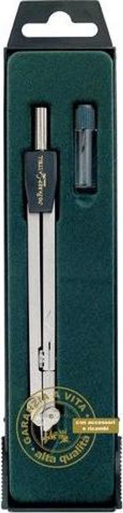 Faber-Castell 174601 Kompas čierny, strieborný Obrázok produktu 