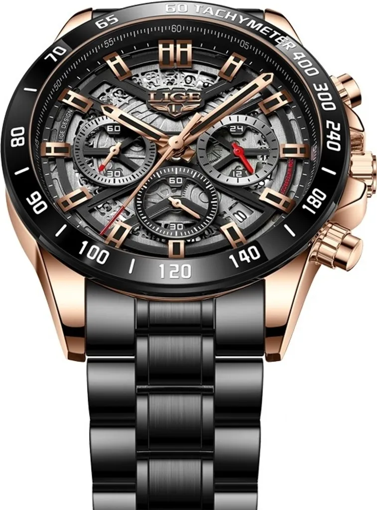 Montre LIGE Seth KP14652 : Style de Luxe Accessible et Durable Homme