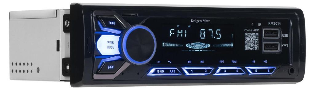 Player auto 1 su 4x15w Kruger&Matz Immagine del prodotto 