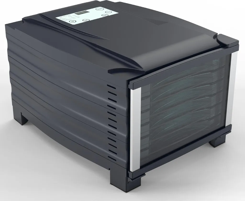 Déshydrateur Alimentaire pour Snacks Sains : RGV 6 Grilles 800W Noir