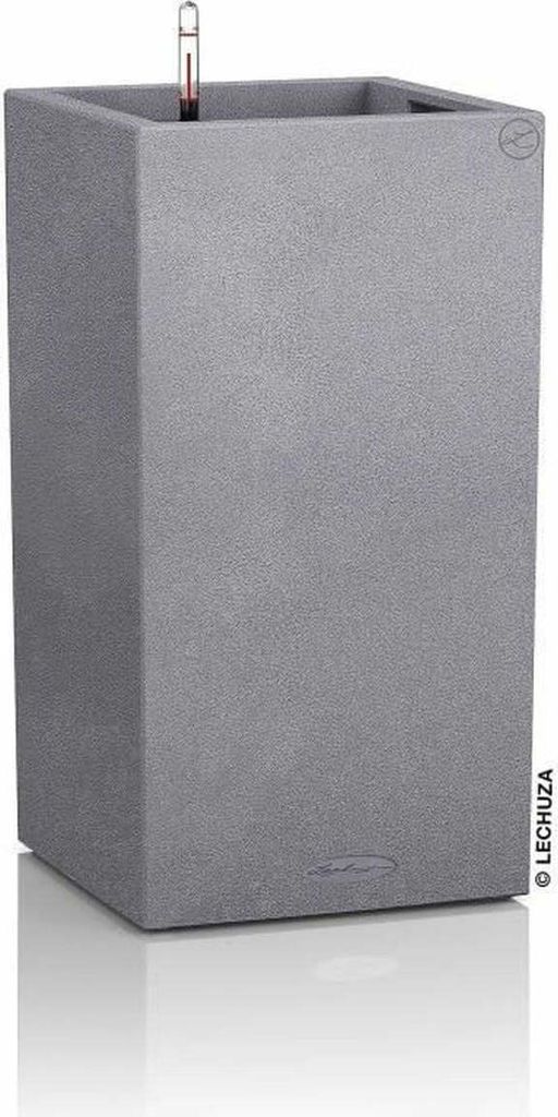 Fioriera LECHUZA CANTO Stone 40 High stone grey | fioriera Immagine del prodotto 