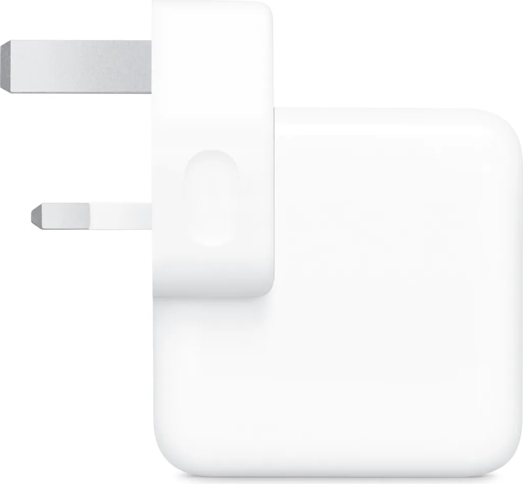 Chargeur double USB-C Apple 35W Prise UK Type G pour iPhone et MacBook Air