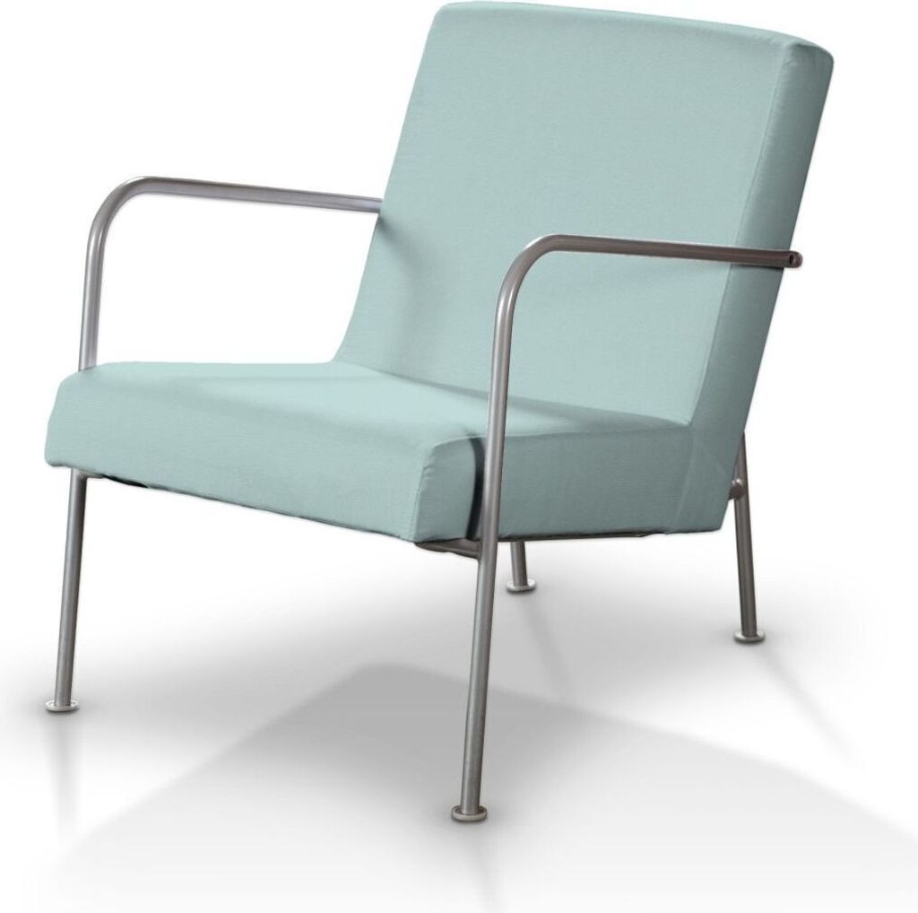 Dekoria Bezug für Ikea PS Sessel, hellblau, Ikea Sessel PS
