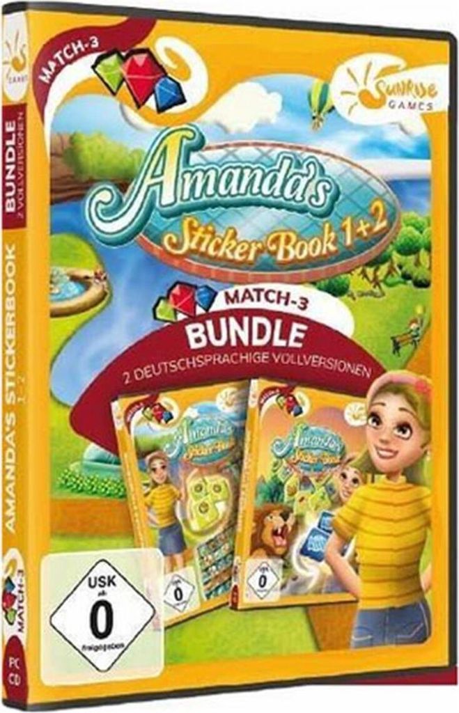 Amandas Stickerbook 1+2 PC SUNRISE