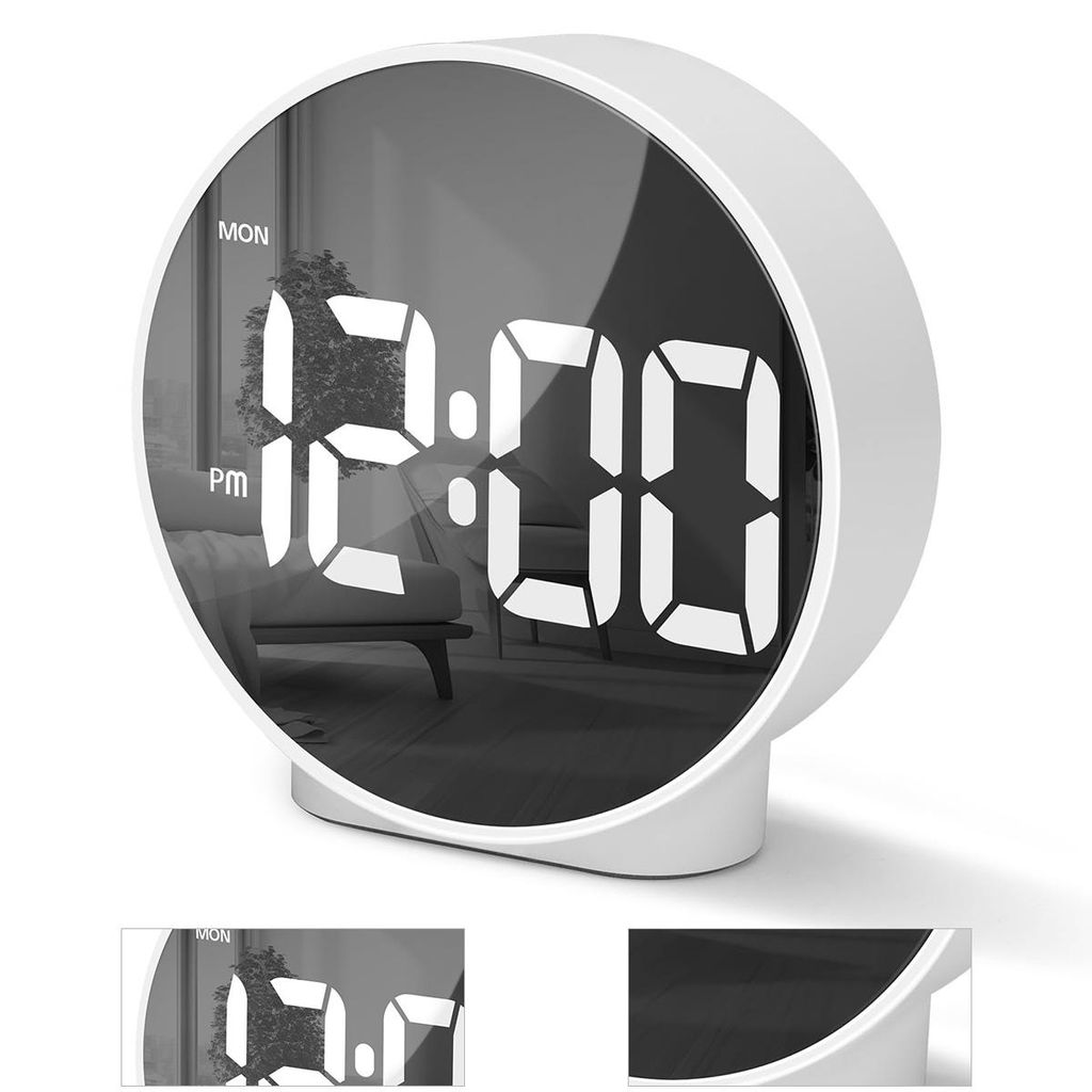 Digital Wecker LED,Digitale Tischuhr,4 Produktbild 