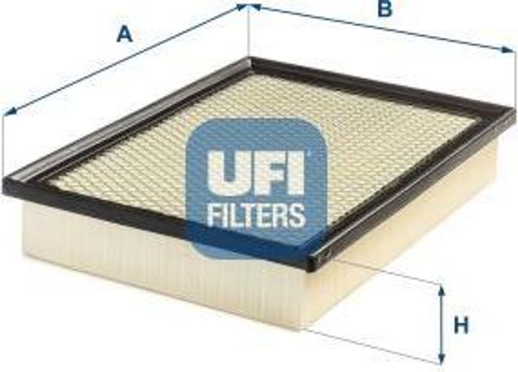 UFI 30.B86.00 Luftfilter OE TA1710 kompatibel mit Hilux