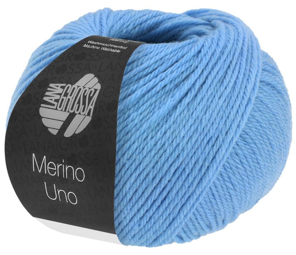Lana Grossa - Merino Uno 0054 kornblume Produktbild 