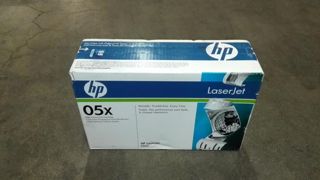 HP 05X Schwarz Original LaserJet Tonerkartusche mit hoher Produktbild 