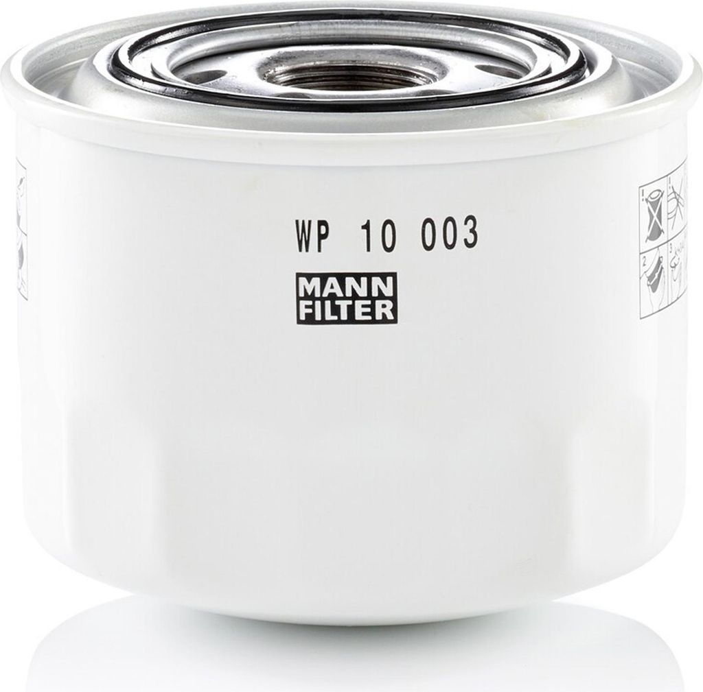 Ölfilter MANN-FILTER WP 10 003 Anschraubfilter für MITSUBISHI Canter (FE3, FE4) V
