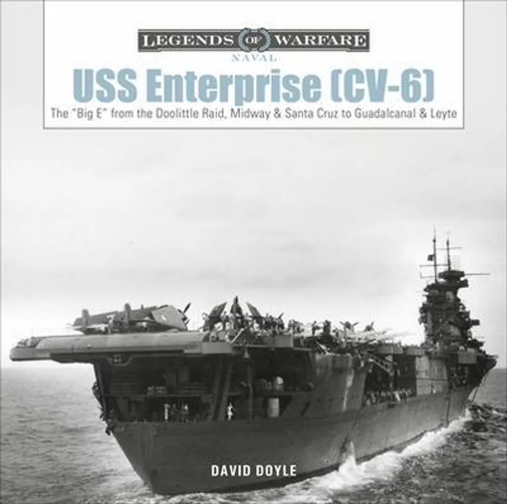 USS Enterprise CV-6 Porte-avions Détails Précis en Métal et Résine