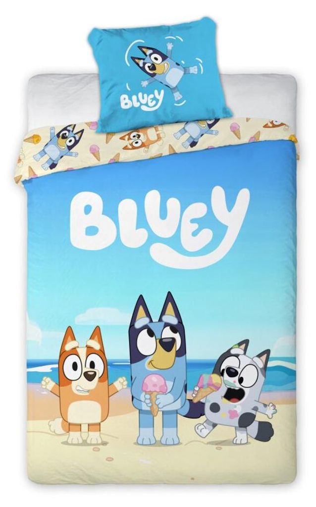 Bluey Beach Day Bettwäsche 140x200 cm