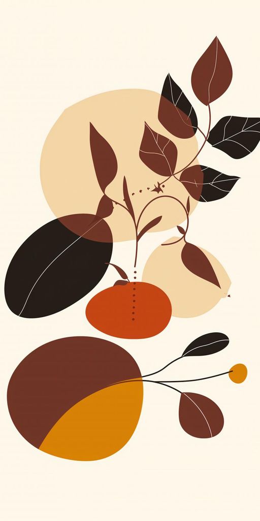 Plakat 50x100cm Stimmung des Falls