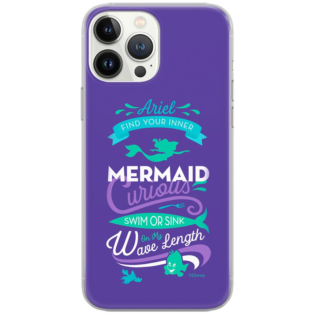 ERT GROUP Disney Handyhülle für IPHONE 14 PRO MAX Muster Ariel 002 DPCARIEL740