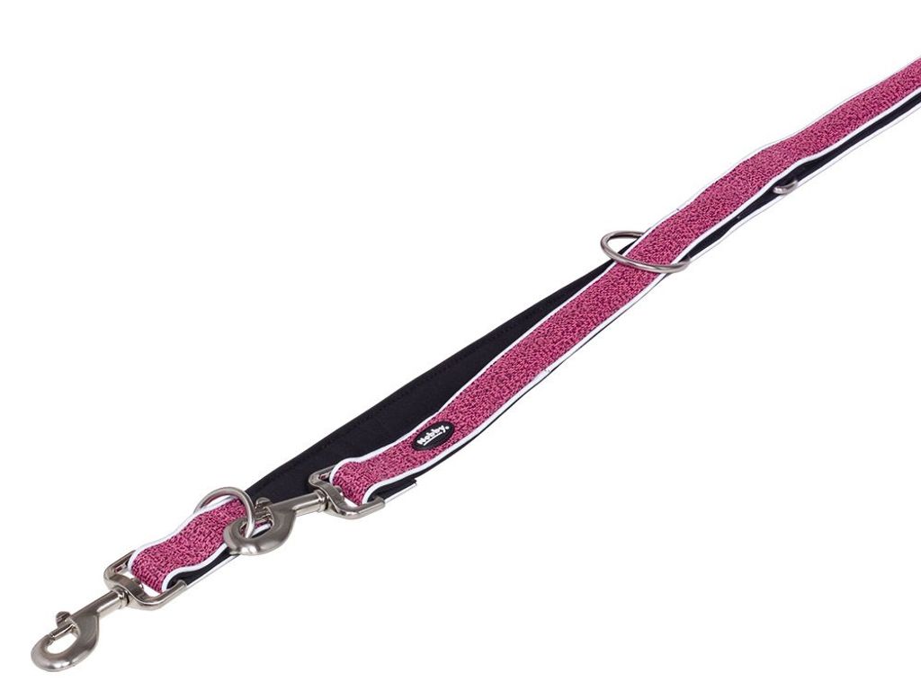 Nobby Führleine Cayo pink, Maße: 200 cm / 20/25 mm