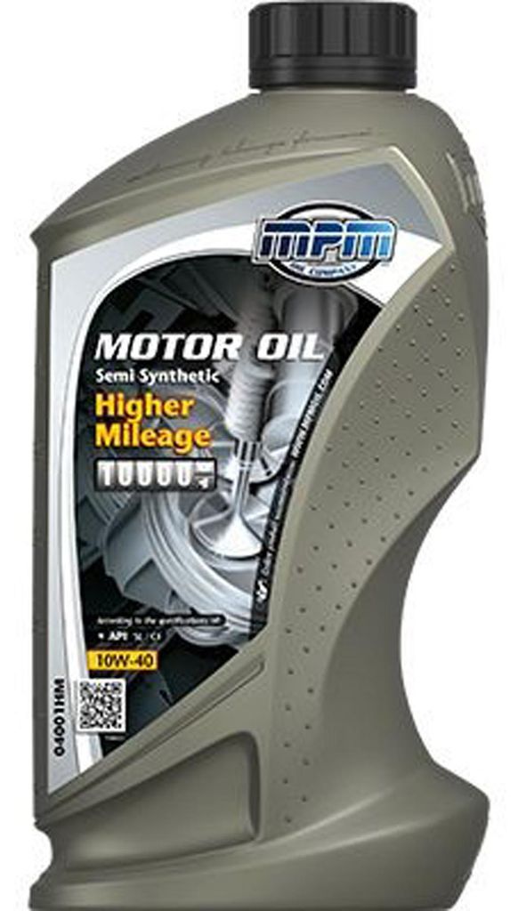 MPM Semi Synthetic Higher Mileage für 10W-40 1 Liter Motoröl Motorenöl Öl