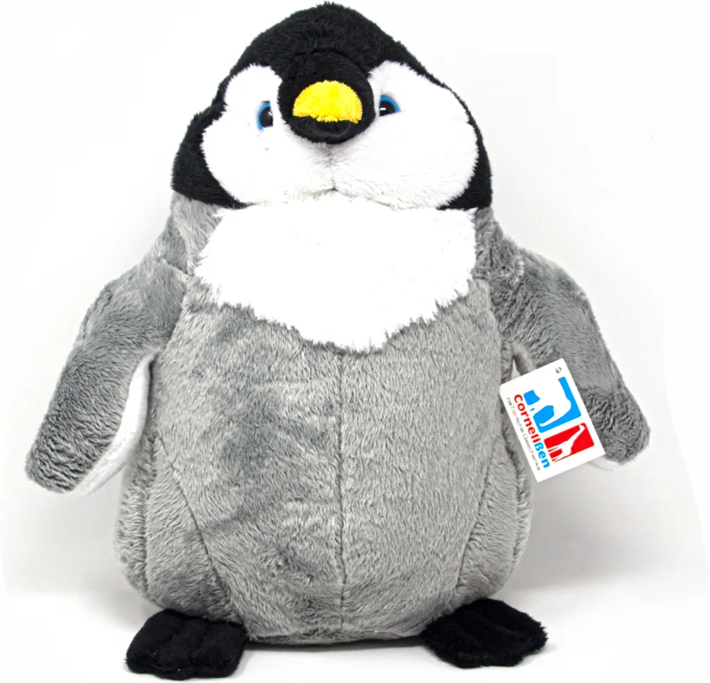 Doudou Pingouin 33 cm Cornelissen pour Apaiser le Sommeil de Bébé