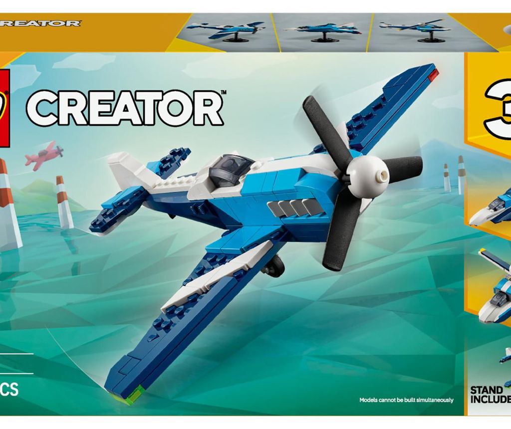 LEGO Creator Velivolo Aereo Da Competizione 3 In 1 - 31160 Immagine del prodotto 