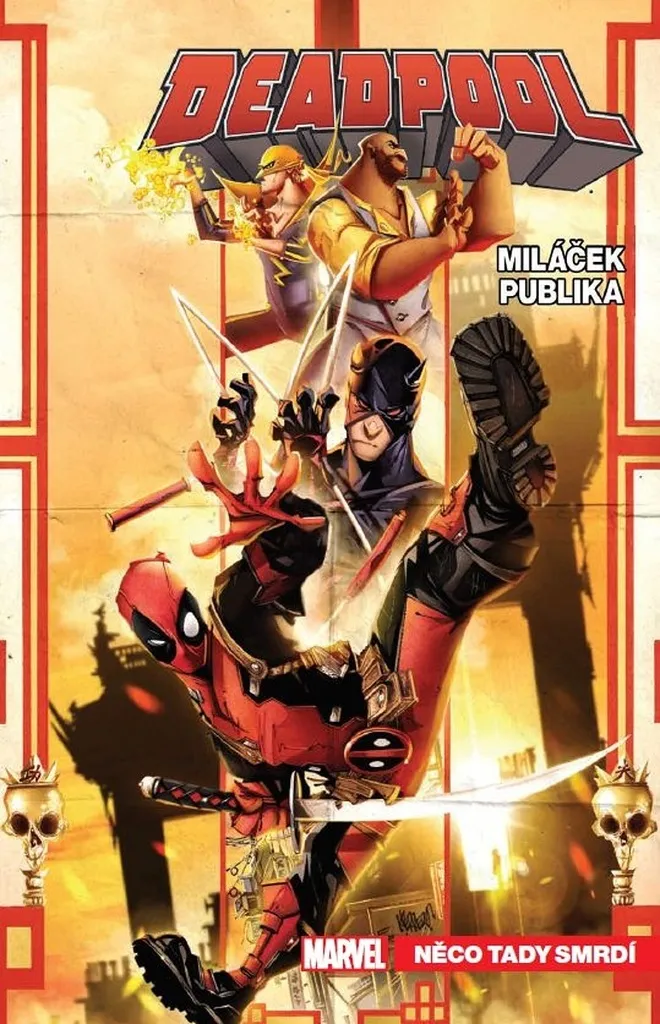 BD Marvel Deadpool Volume 3 Bande Dessinée Humour Noir Édition CREW